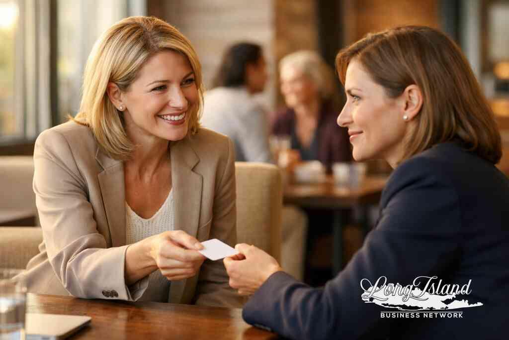 How to move from a friendly conversation to a real referral partnership without being pushy — Long Island Business Netwo