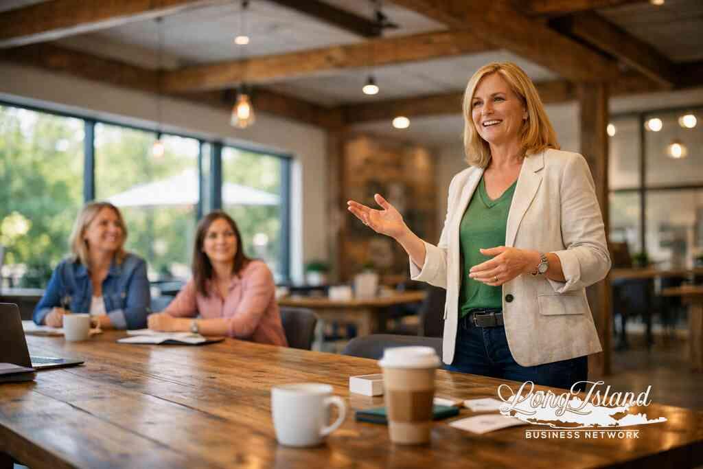 When to use a short text, a LinkedIn note, or a longer email for post-event follow-up — Long Island Business Network
