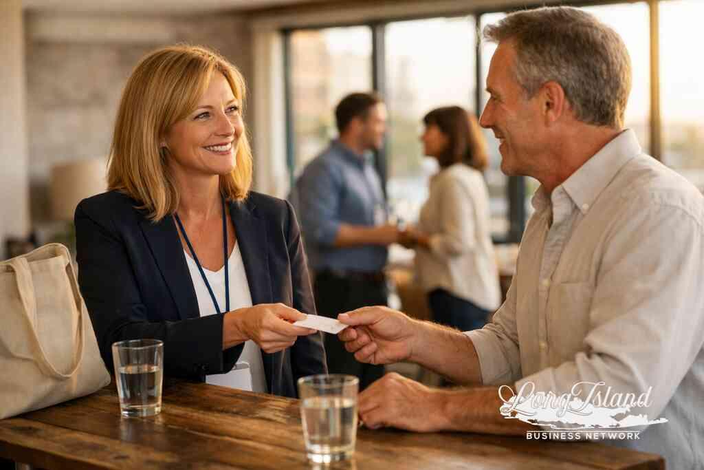 How to use in-person networking and virtual networking hybrid touchpoints to stay visible — Long Island Business Network