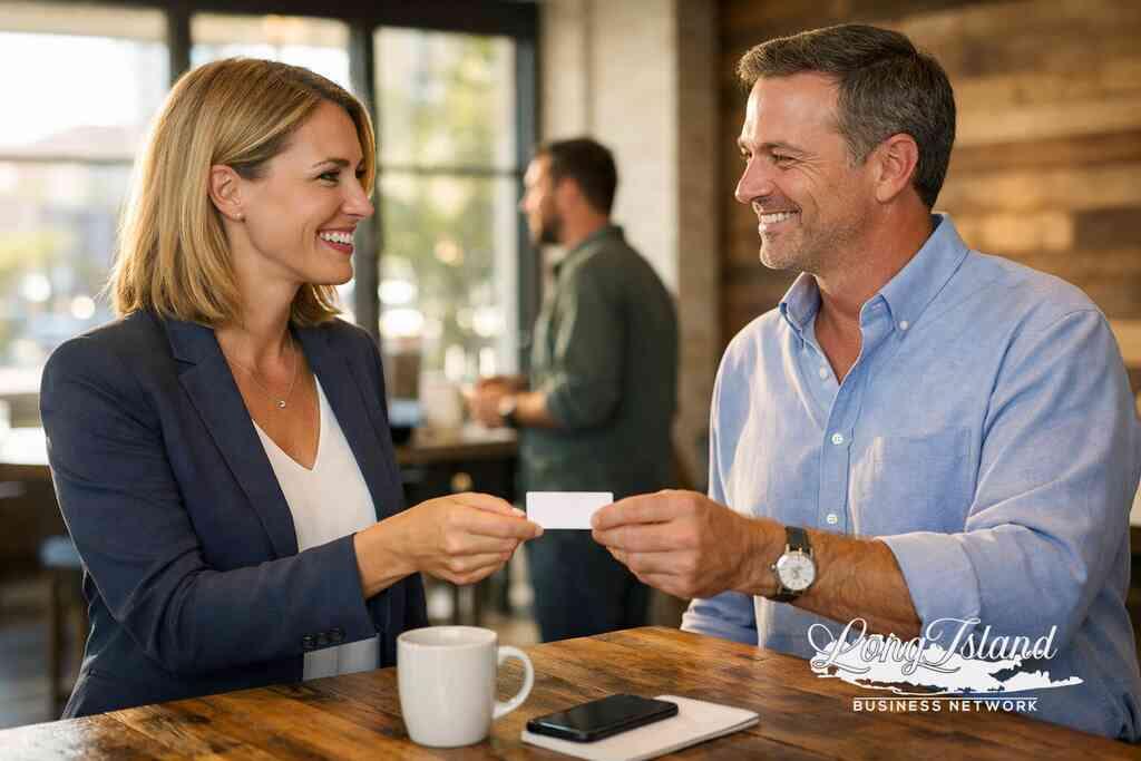 What to do after an after-hours mixer speed networking session or networking luncheon so conversations become referrals