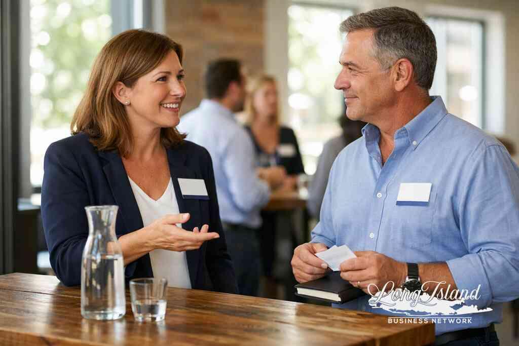 Creating recurring touchpoints after a free networking event or paid membership networking meeting — Long Island Busines