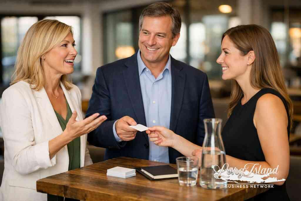 How a give first culture turns local networking into steady professional development — Long Island Business Network