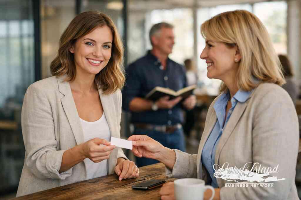 Simple client education content that supports professional networking and sales networking at the same time — Long Islan
