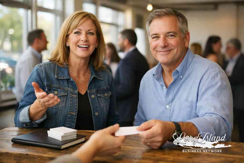 What to say after a speed networking table so people actually remember your name — Long Island Business Network